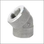 Forged Fittings Thread 45&deg; Elbow